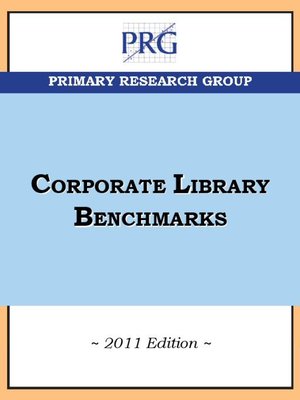 cover image of Corporate Library Benchmarks